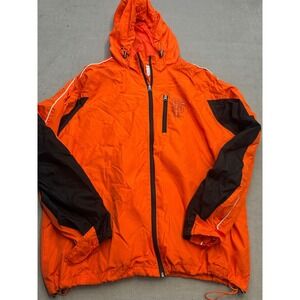 G-III San Francisco Giants MLB Windbreaker Jacket Orange Black Mens XL 2012 SF